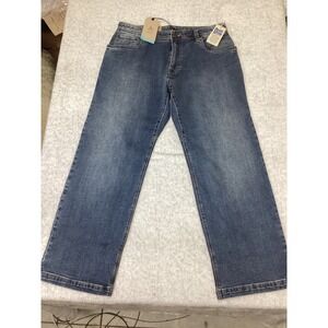 Prana Axiom Jean Mens‎ 38x30 Antique Stone Wash Straight Leg Organic Cotton NEW